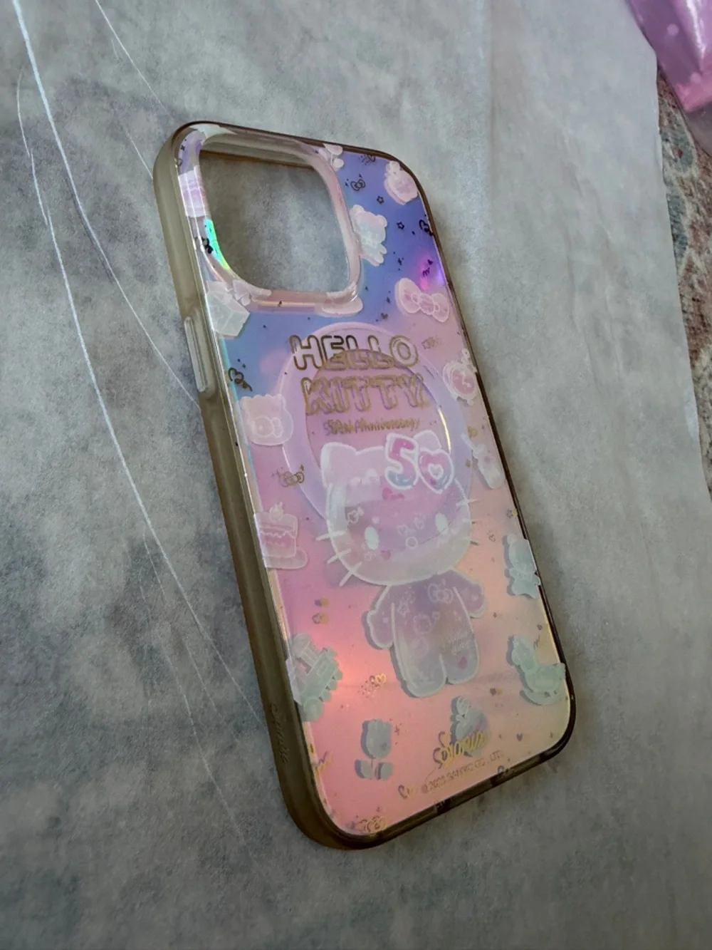 Sonix Hello Kitty 50th Anniversary iPhone 15 Pro Max Case & Matching Magnet Ring